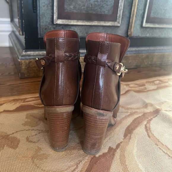 Original Mulberry brown/tan leather ladies ankle boots.Original genuine Coach - Picture 3 of 9